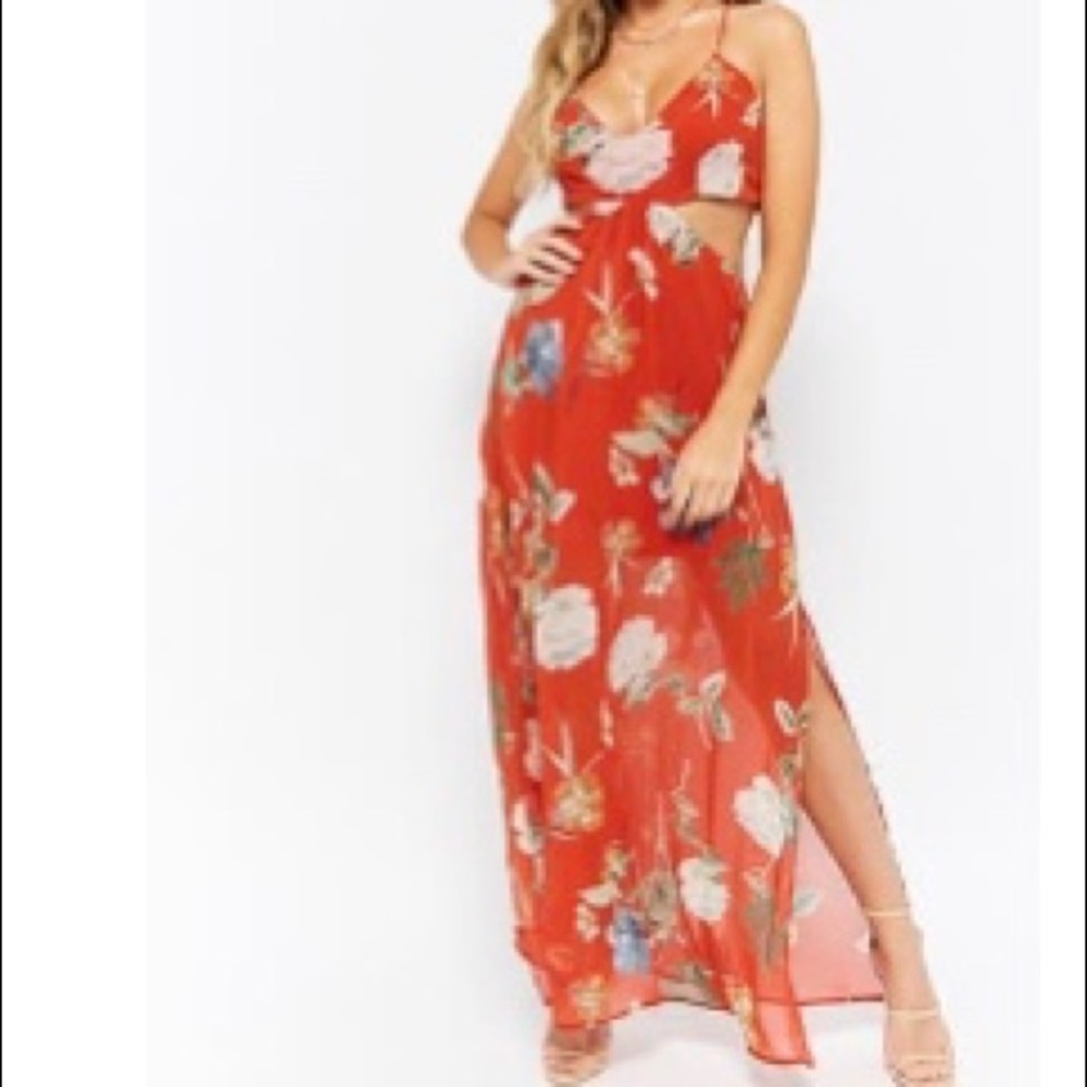 Summer Floral Maxi Dress